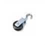 Swivel Hook Half Cover Plastic Pulley