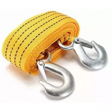 Tow Strap with Safety Hooks